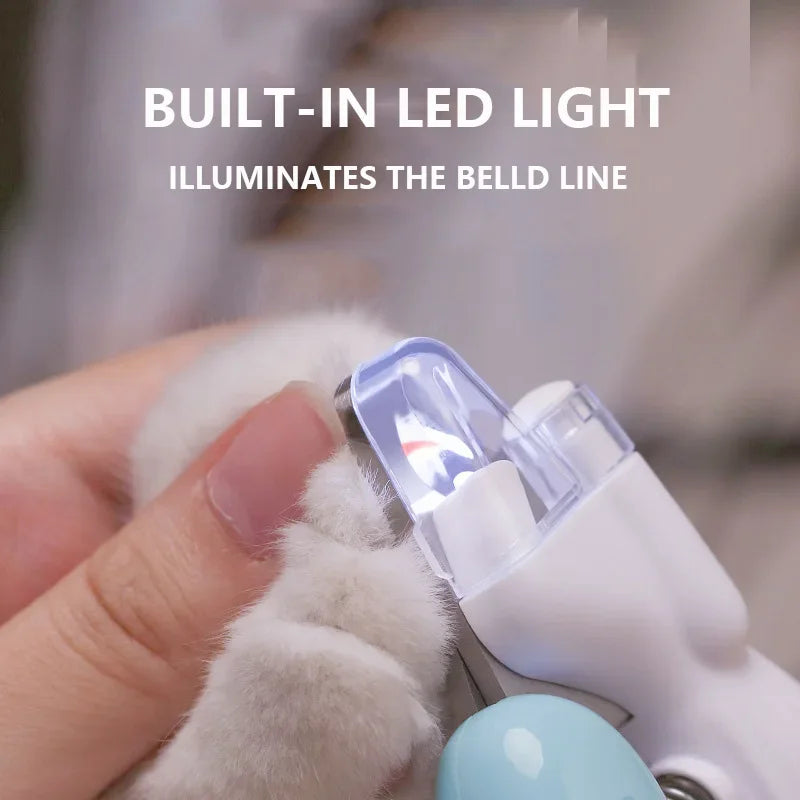 Pet Nail Clipper with Led Light